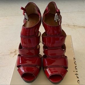 Michael Kors Runway red patent leather. Size 8-1/2